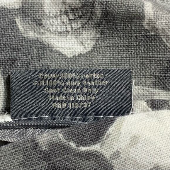 Envogue Set of 2 Skulls Print Fill 100% Duck Feather 19X19” Pillo… - Picture 7 of 7